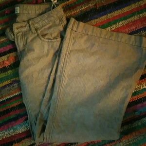 size 27 women's wide leg low rise pants